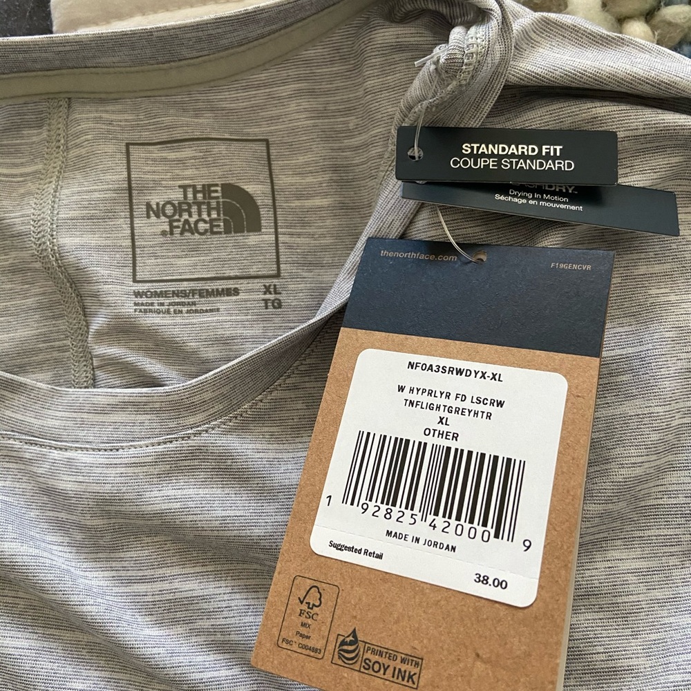 The North Face long sleeve wicking shirt